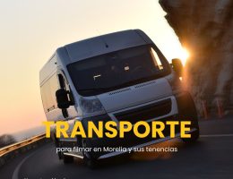 Transporte para producción en Morelia.