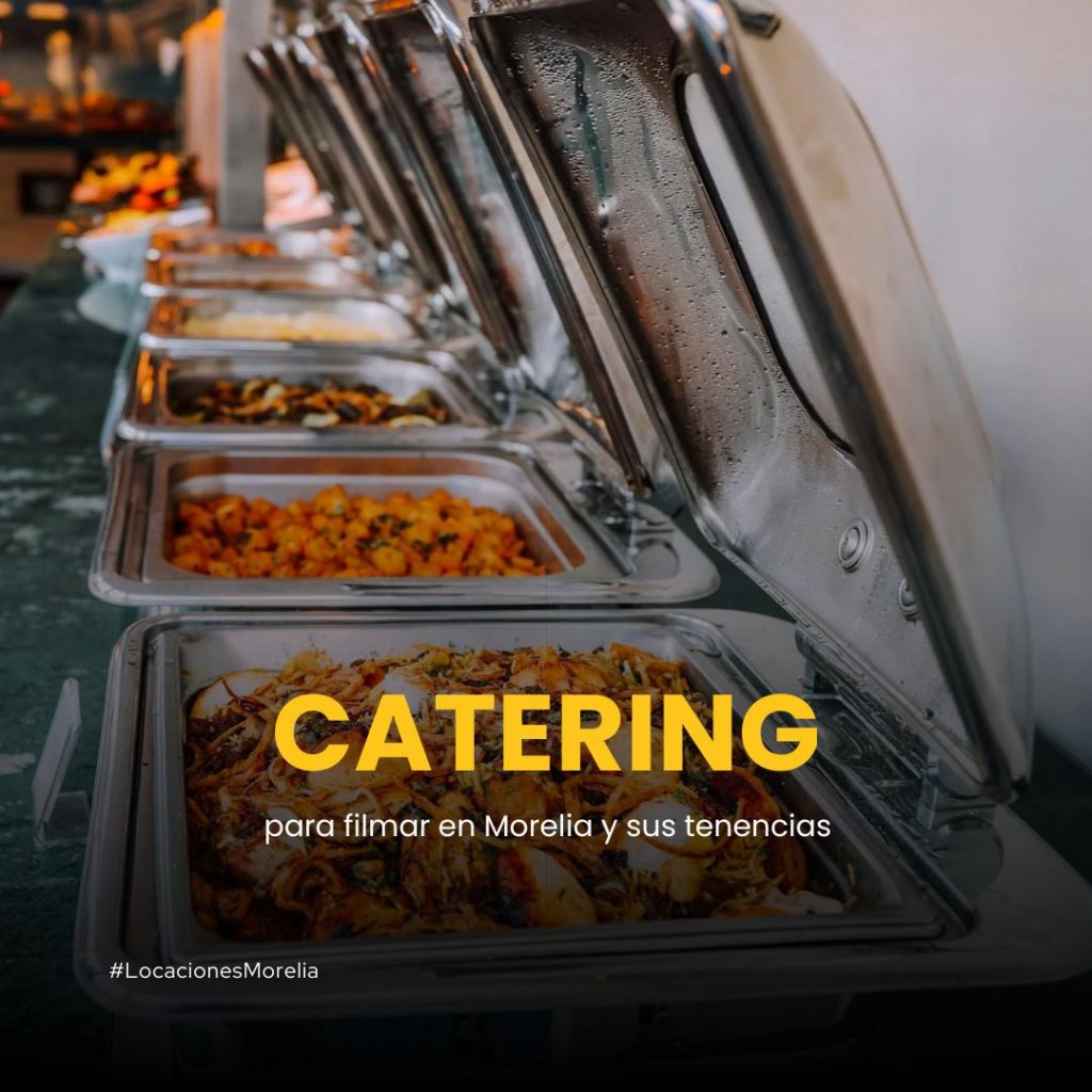 Catering para filmaciones.