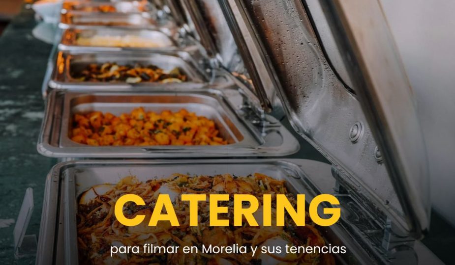Catering para filmaciones.